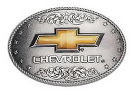 Chevy buckle